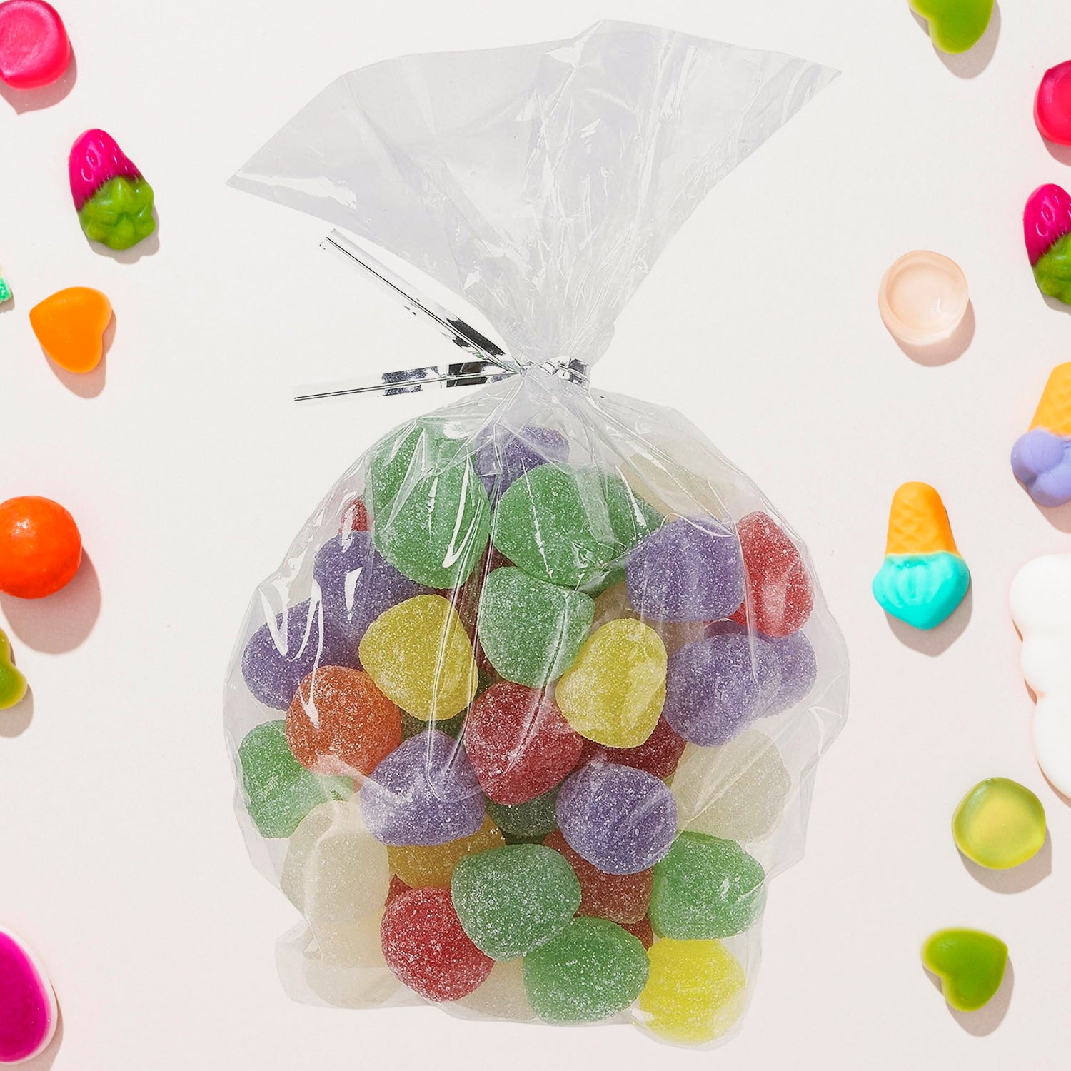 Clear Cookie Bags Gift Bag Clear Flat Treat Bags (25 Pcs Set) Clear Cookie Bags Gift Bag Clear Flat Treat Bags (25 Pcs Set)